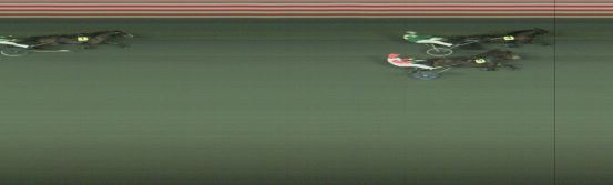 Målfoto for løp 1 på bane OA den 23.10.2023